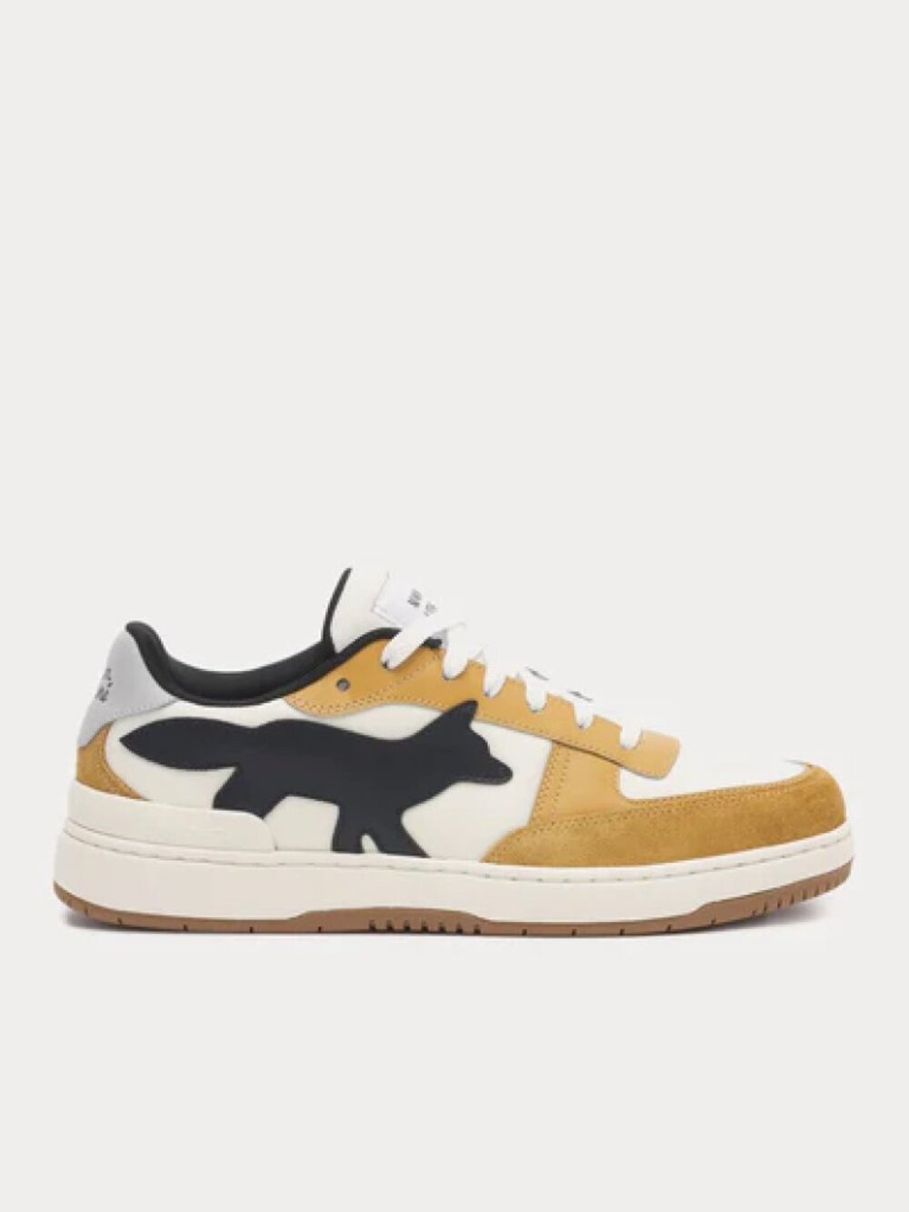 NWT MAISON KITSUNE Chiru Trainers, Golden Sun, size 36 (fits size 5)